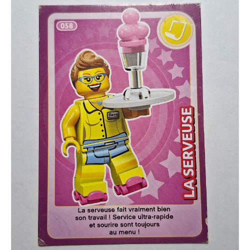 Lego Trading Card for Set TRADINGCARD-12, #058 Print / [No Color/Any Color]