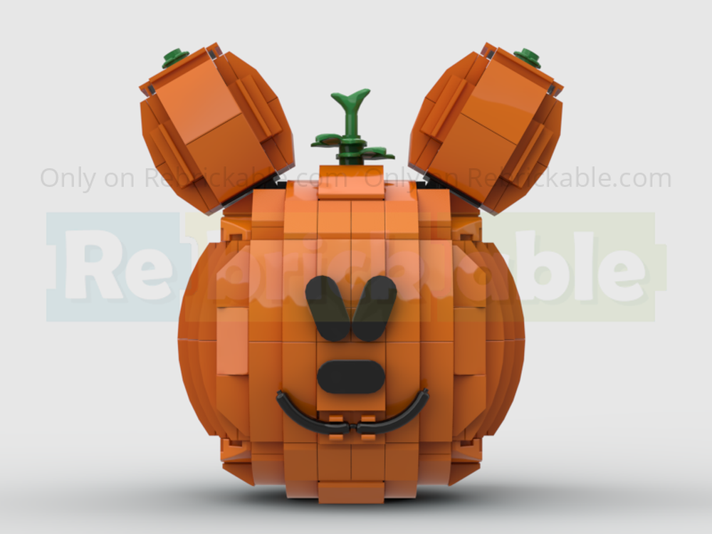 Lego Mickey Jack-o-Lantern