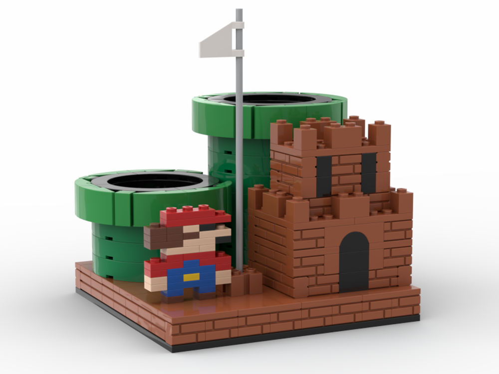 Lego Pencil Holder Super Mario