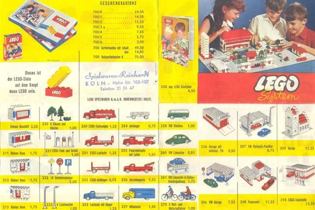 Lego 1961 German - Late Issue