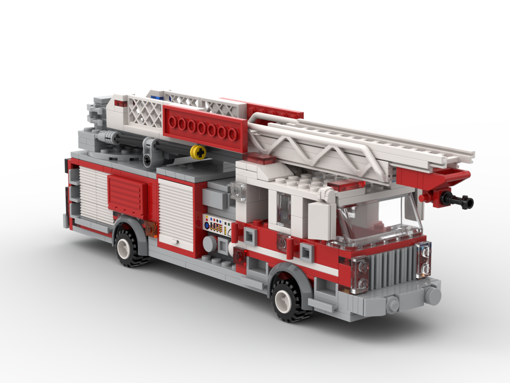 Lego Enforcer Style Rear Mount Ladder