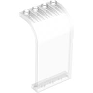 Lego Panel 3 x 4 x 6 Curved Top / Trans-Clear