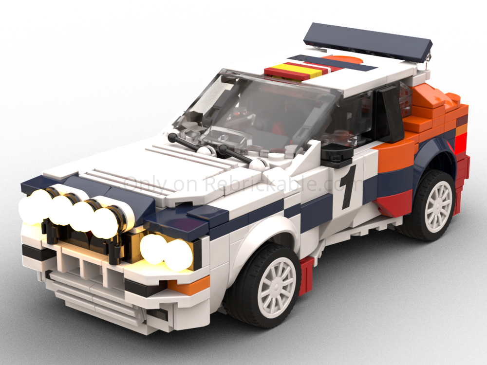 Lego Lancia Delta'93-SPAIN Rally (LiTE series, class EVOplus)