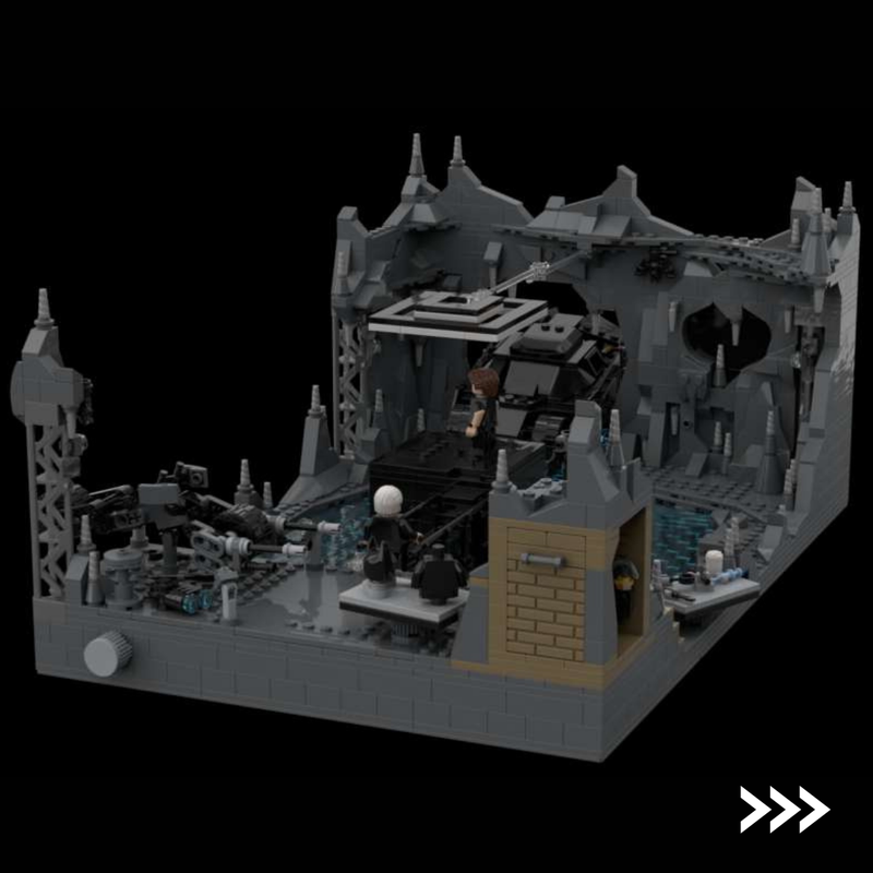 Lego The Dark Knight Trilogy Batcave Diorama Playset