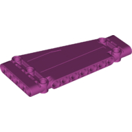 Lego Technic Panel 5 x 11 x 1 Tapered / Magenta