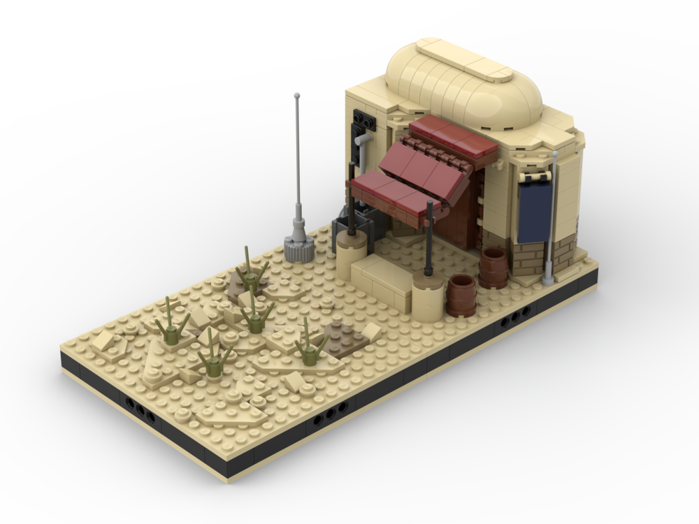 Lego Desert House #2 for a Modular Space desert village