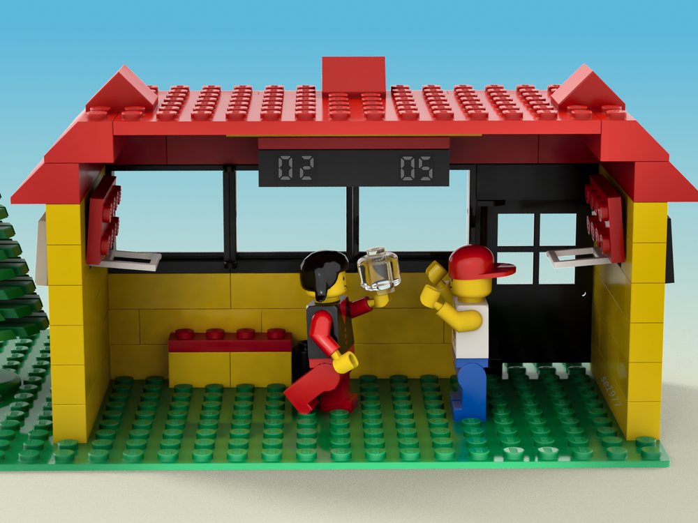 Lego 6365 Basketball hall