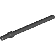 Lego Bar 6L with Stop Ring / Black