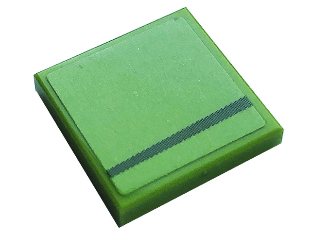 Lego Tile 2 x 2 with Gray Stripe Pattern Model Left Side (Sticker) - Set 76899