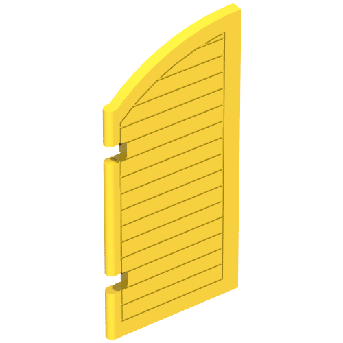Lego Fabuland, Window Shutter / Yellow
