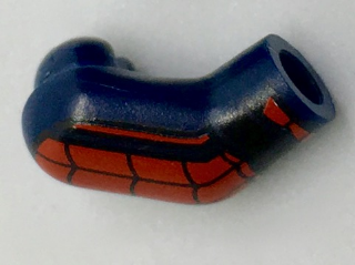 Lego Arm, Right with Black and Red Webbing Pattern