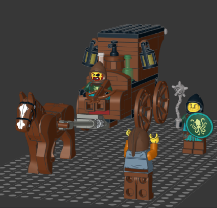 Lego Krakens highway hunt.