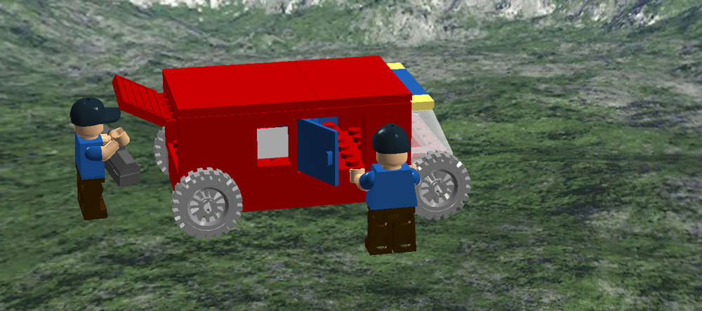 Lego the car
