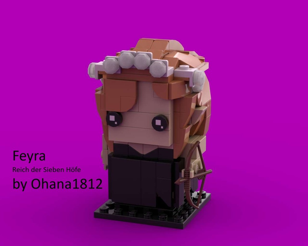 Lego Feyra from "ACOTAR"