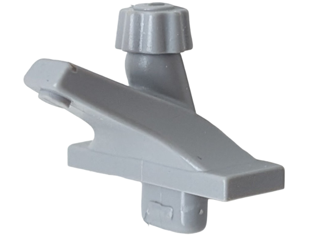 Lego Tap 1 x 2 Spout / Light Bluish Gray