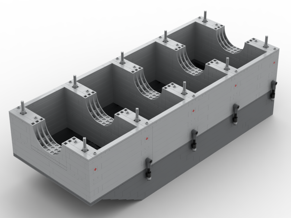 Lego 1:1 scale engine crankcase