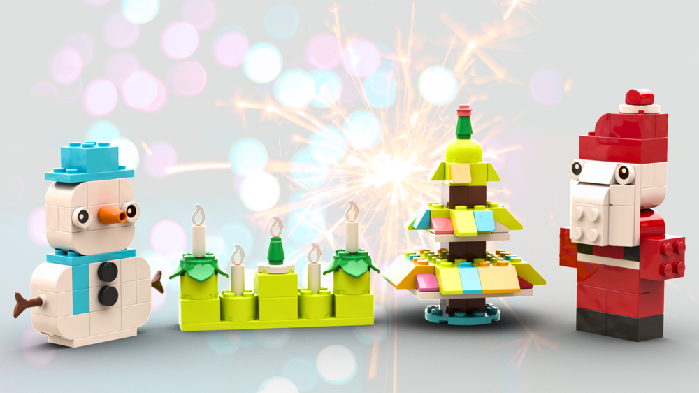 Lego 11042 Christmas tree