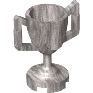 Lego Equipment Trophy Cup [Plain] / Metallic Silver