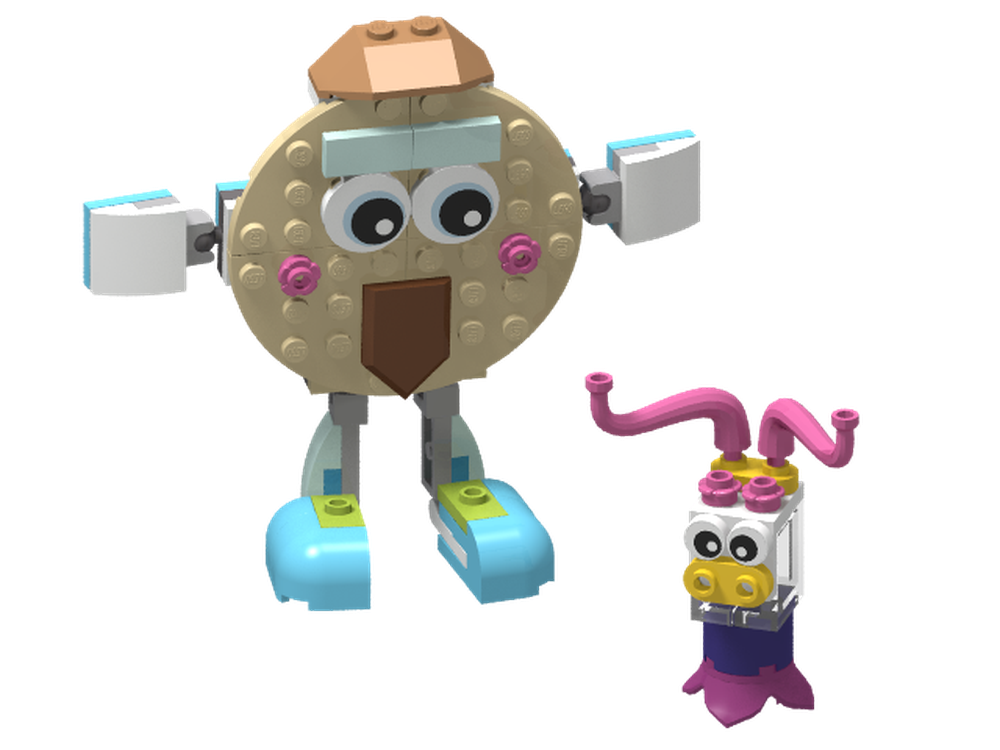 Lego Cookie with a monster friend 31128 alt