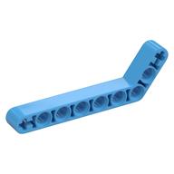 Lego Technic Beam 1 x 9 Bent (7 - 3) Thick / Medium Blue