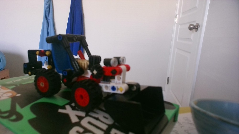 Lego 42116 D Model Backhoe Loader