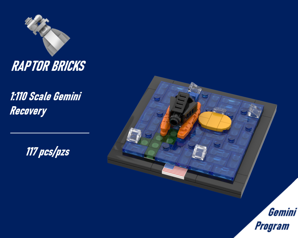 Lego 1:110 Scale Gemini Recovery