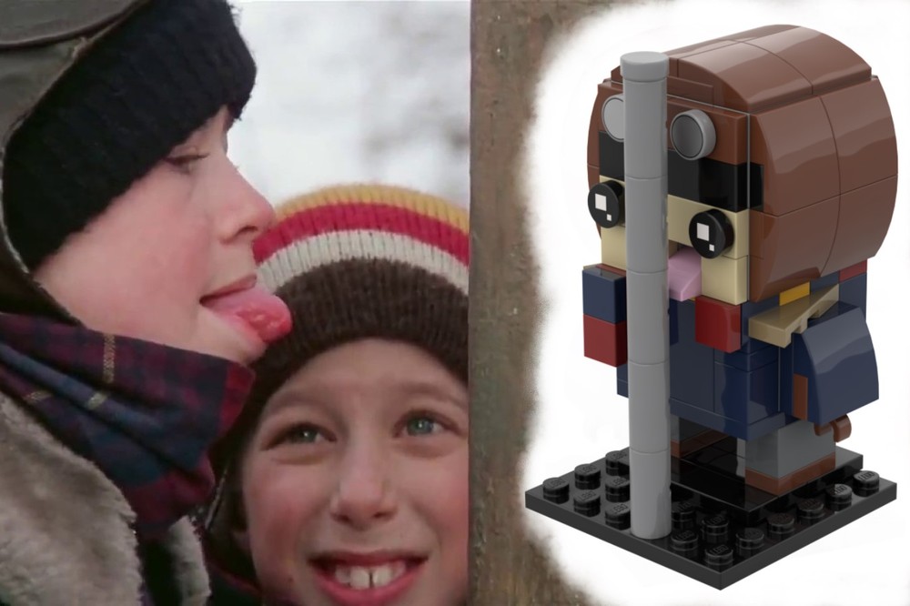 Lego FLICK from "A Christmas Story" BRICKHEADZ