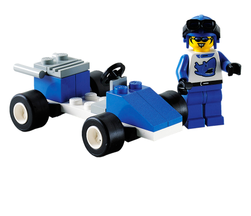 Lego Blue Racer