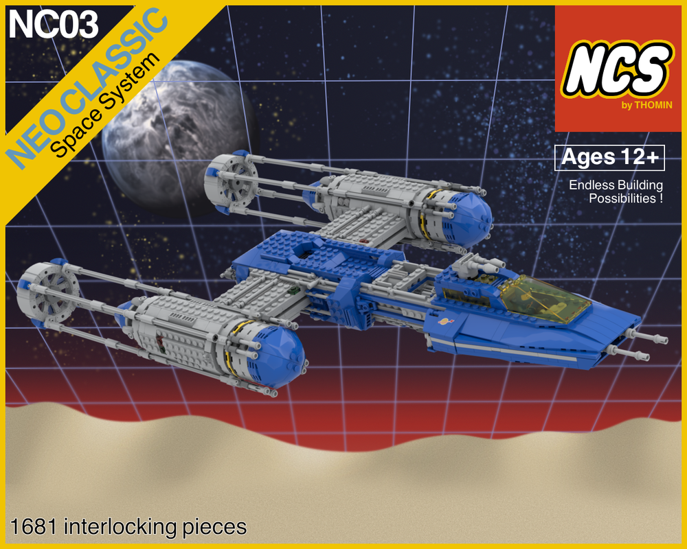 Lego Galaxy Starfighter Y