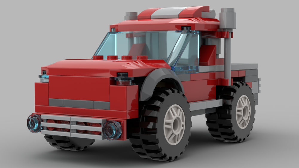 Lego SUV - Lego 60231 alternate build 2