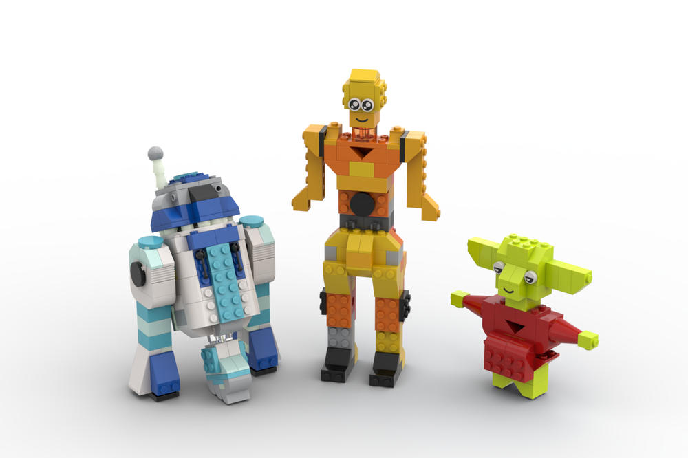 Lego 11037 R2-D2, C-3PO and Yoda