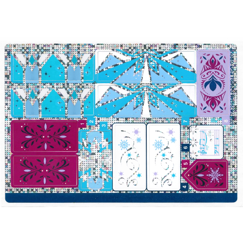 Lego Sticker Sheet for Set 43172-1