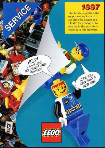 Lego 1997 Medium Service Packs New Zealand