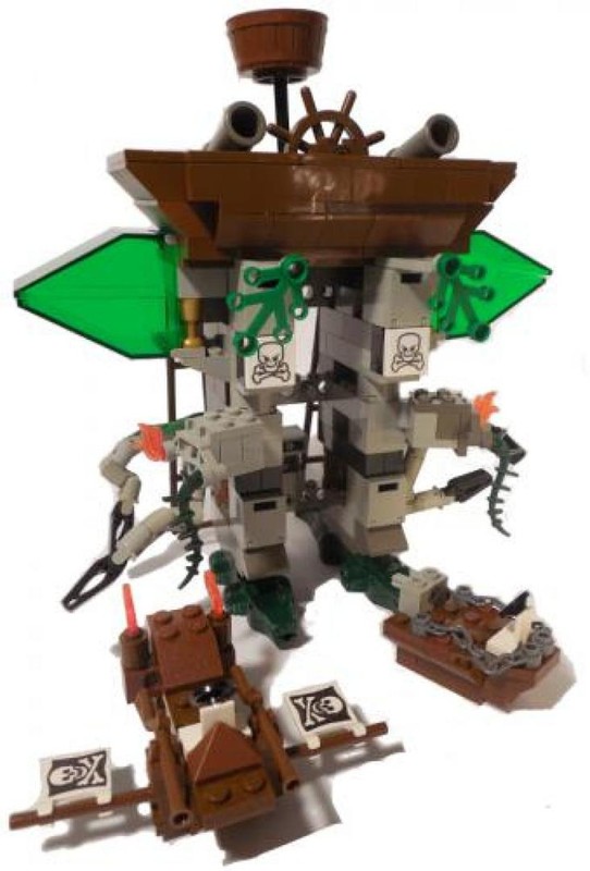 Lego Pirate Robot Command Center