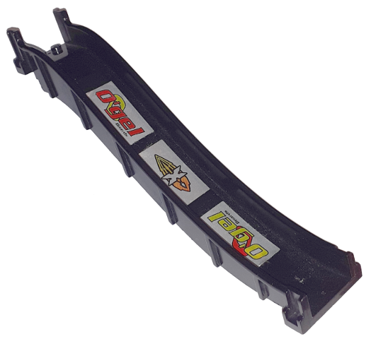 Lego Fabuland Slide with Red 'Ogel', Yellow 'Ogel' and Island Xtreme Stunts Logo Pattern (Stickers) - Set 6738