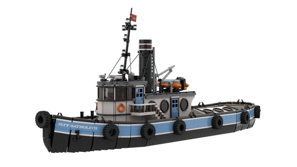 Lego Jeff Batholith (Mighty Mite Tug)