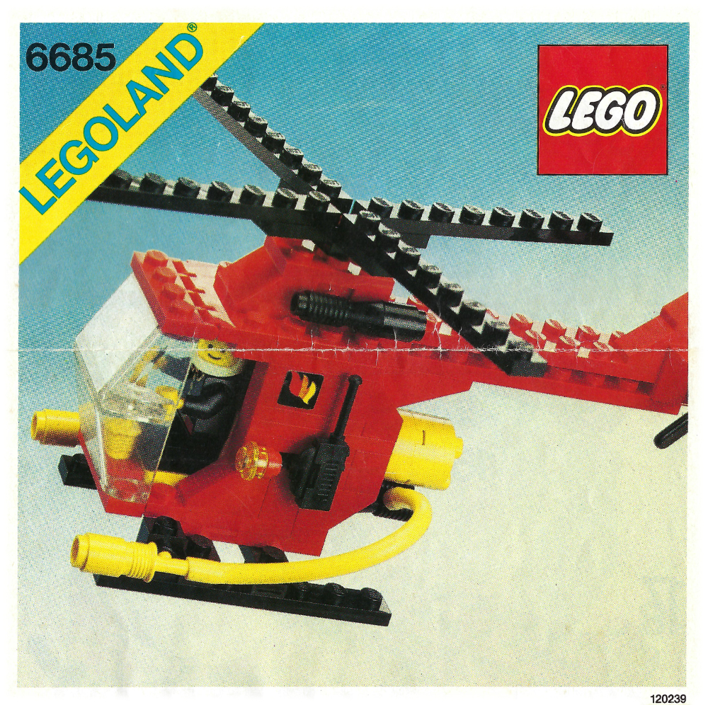 Lego Fire Copter 1
