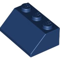 Lego Brick Sloped 45° 2 x 3 / Dark Blue