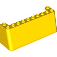 Lego Windscreen 3 x 10 x 3 / Yellow