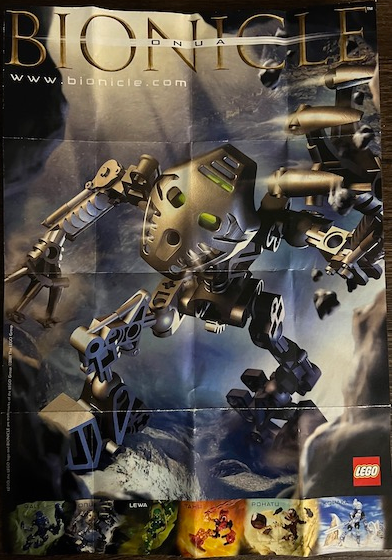 Lego 2001 Mini Bionicle - Onua (4176072)