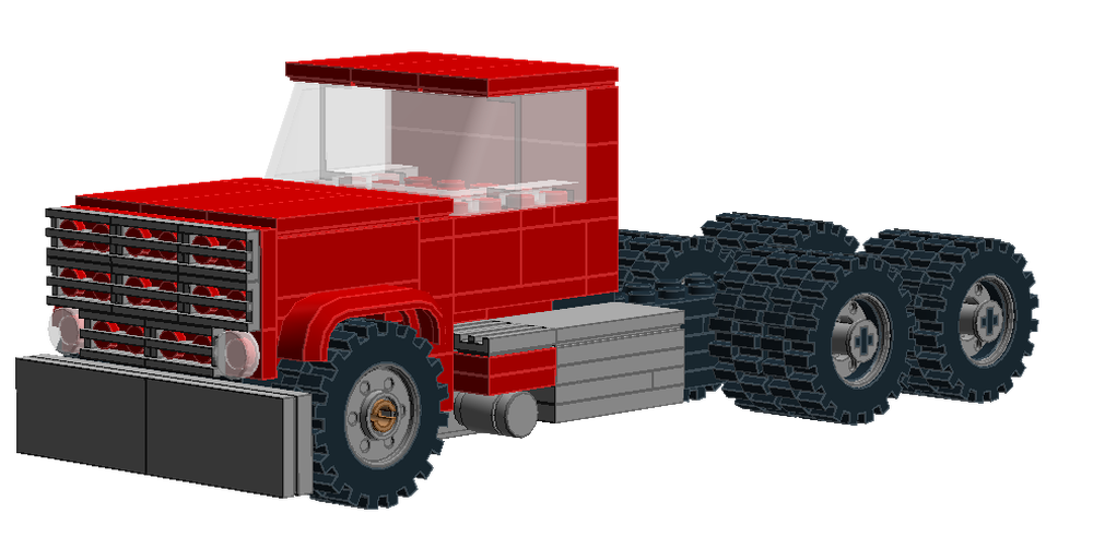 Lego Snowrunner GMC MH9500