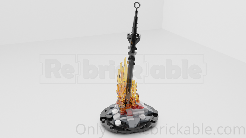Lego Dark Souls Bonefire