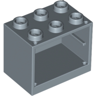 Lego Cupboard 2 x 3 x 2 with Hollow Studs / Sand Blue