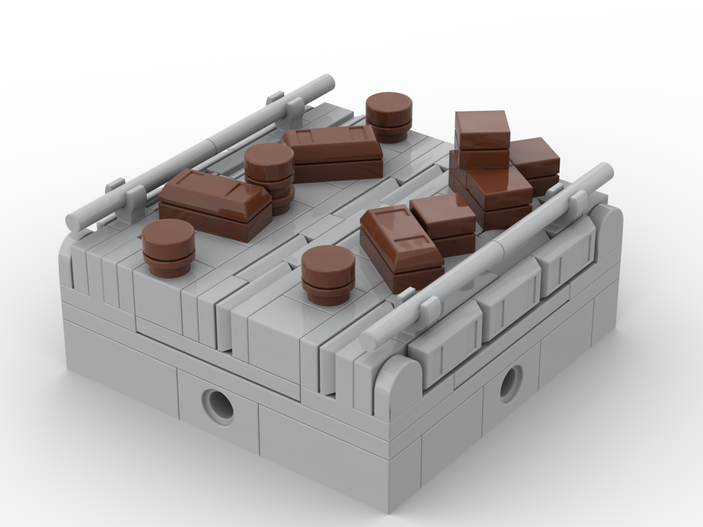 Lego Micromodular Harbour Crates #1