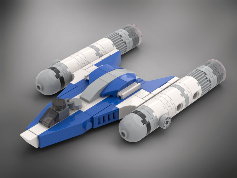 Lego Captain Rex's Y wing Starfighter