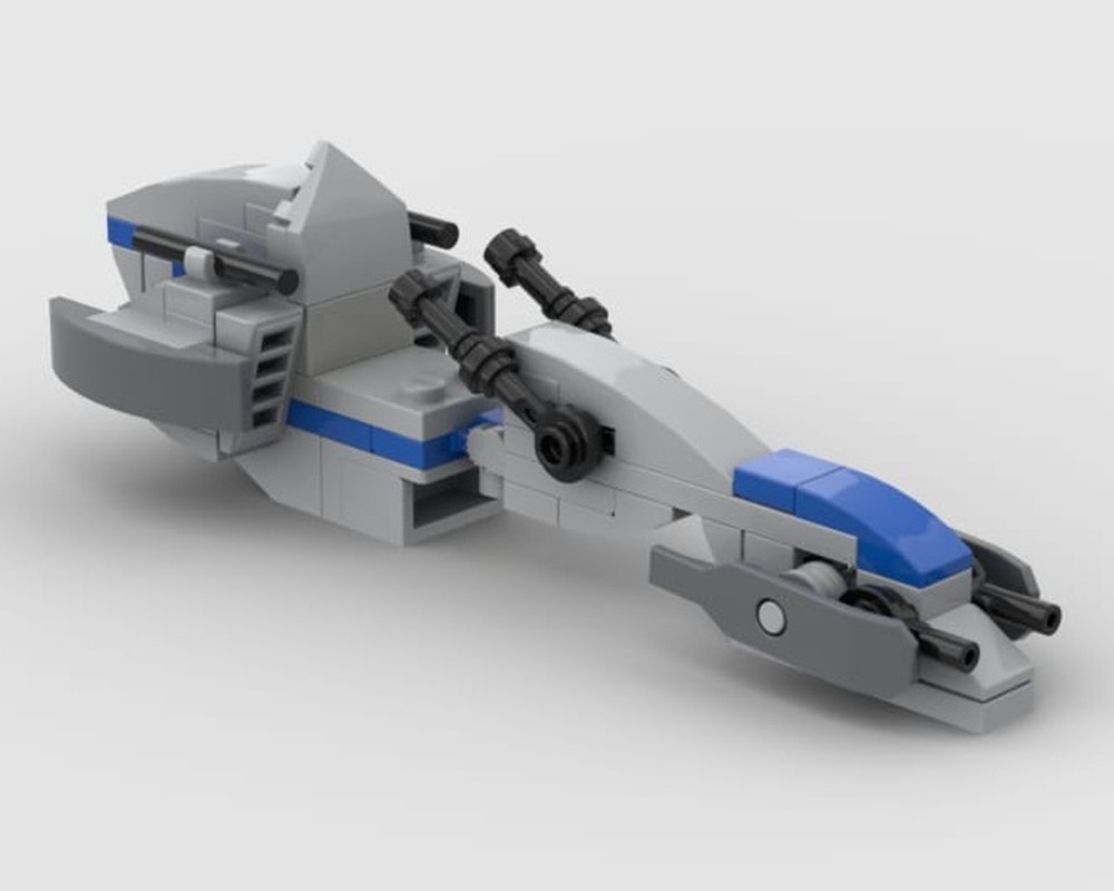 Lego Minifigure scale 501st barc speeder