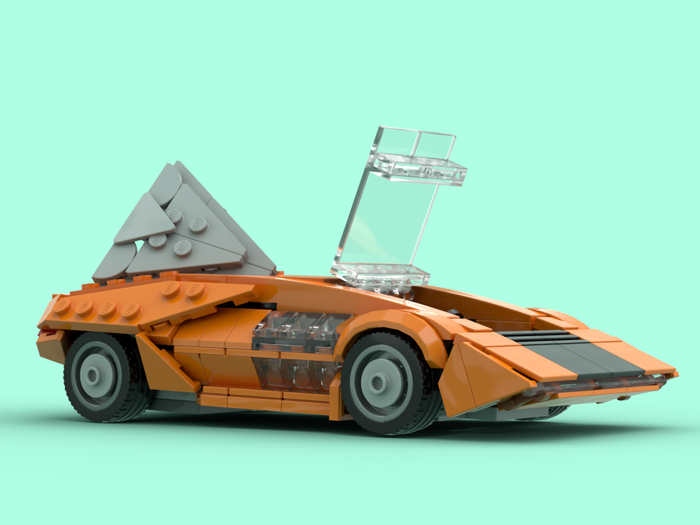 Lego 1970 Lancia Stratos Zero Concept