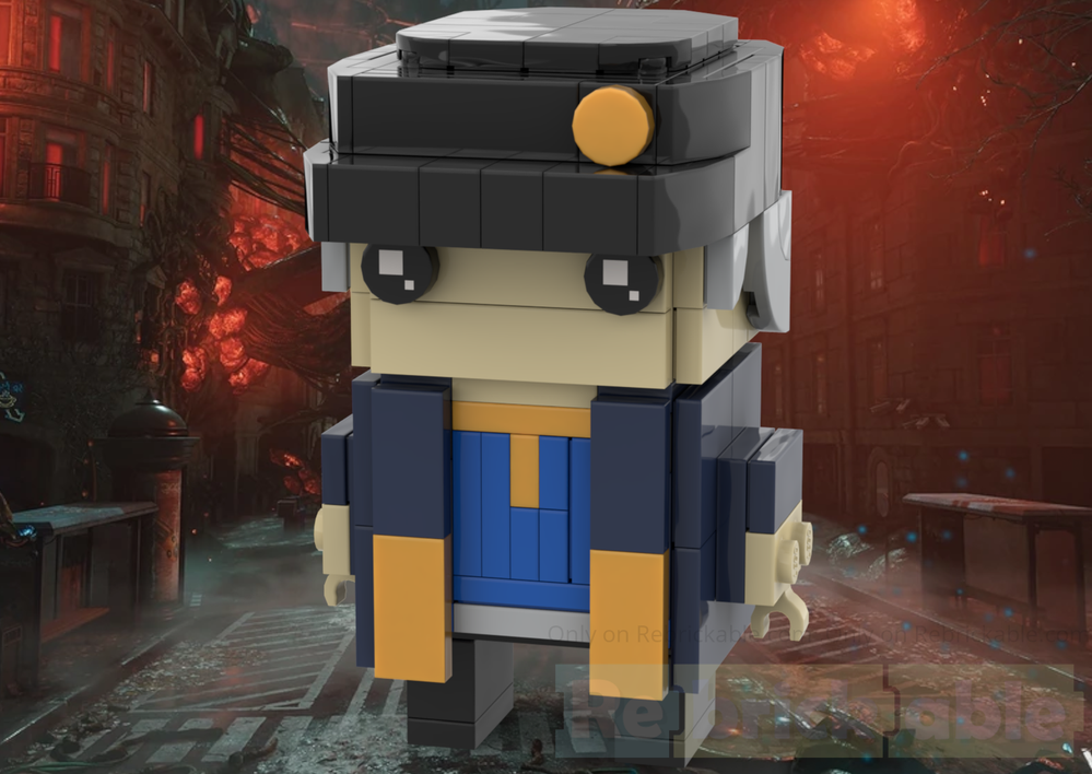 Lego Albrecht Entrati BrickHead - Warframe