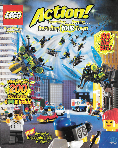 Lego 1998 Shop at Home - Summer - Action Invading Your Town