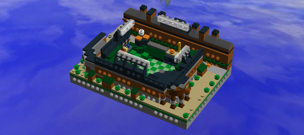 Lego Miniature Oriole Park at Camden Yards